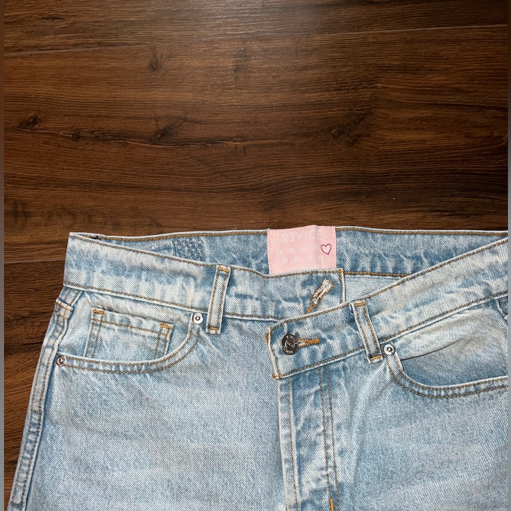 Revice denim jeans crossover